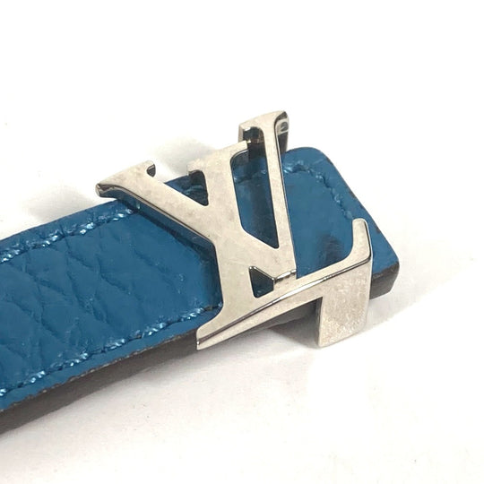 LOUIS VUITTON bracelet M6015E Taurillon Clemence Leather blue Bracelet LV