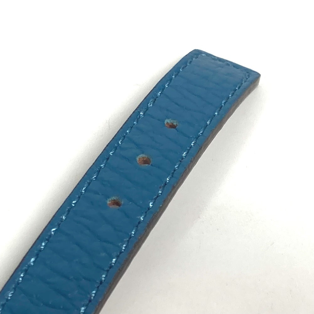 LOUIS VUITTON bracelet M6015E Taurillon Clemence Leather blue Bracelet LV