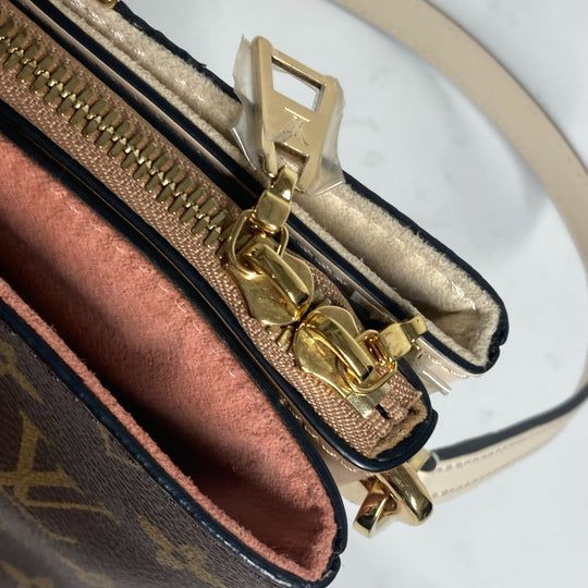 LOUIS VUITTON Handbag M44255 Monogram canvas Brown Monogram Millefeuille Women Used Authentic