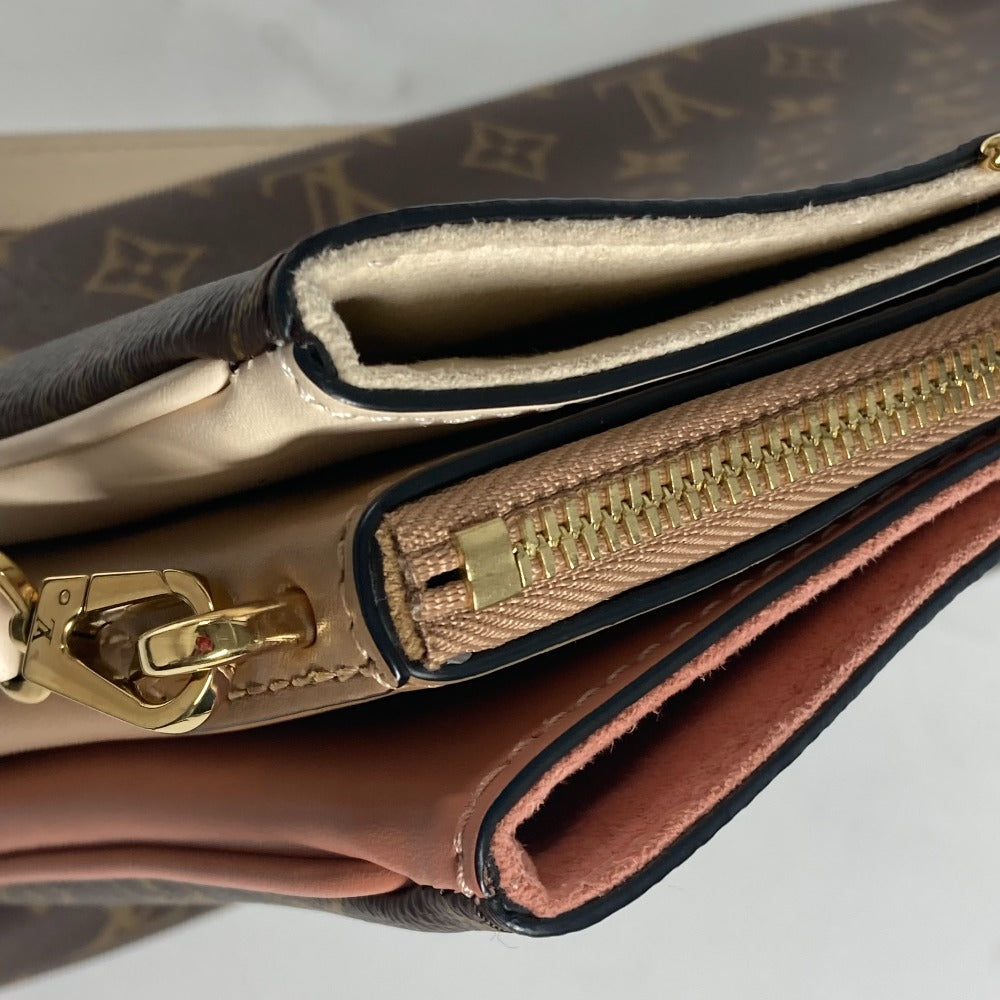 LOUIS VUITTON Handbag M44255 Monogram canvas Brown Monogram Millefeuille Women Used Authentic