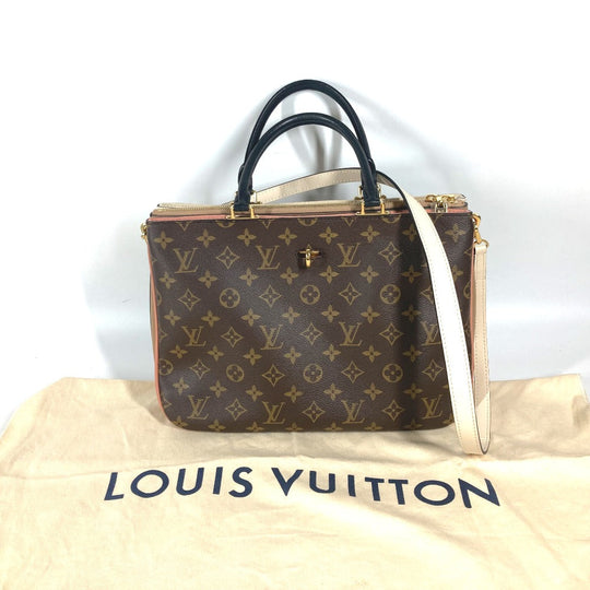 LOUIS VUITTON Handbag M44255 Monogram canvas Brown Monogram Millefeuille Women Used Authentic