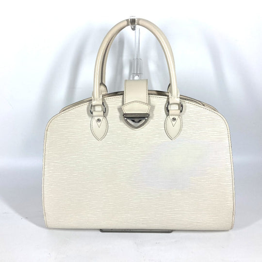 LOUIS VUITTON Handbag M5904J Epi Leather white Epi Pont Neuf GM Women Used Authentic