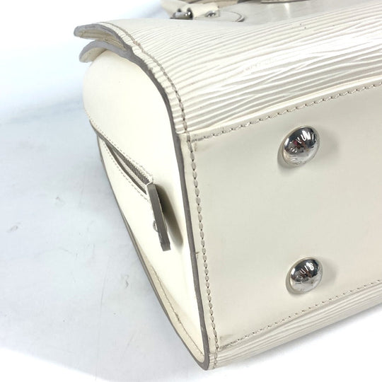 LOUIS VUITTON Handbag M5904J Epi Leather white Epi Pont Neuf GM Women Used Authentic