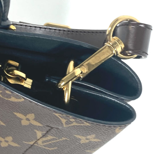 LOUIS VUITTON Handbag M43550 Monogram canvas Brown Monogram Flower tote Women Used Authentic