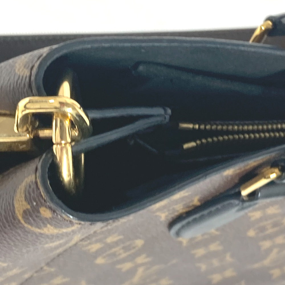 LOUIS VUITTON Handbag M43550 Monogram canvas Brown Monogram Flower tote Women Used Authentic