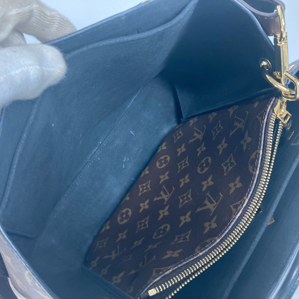 LOUIS VUITTON Handbag M43550 Monogram canvas Brown Monogram Flower tote Women Used Authentic