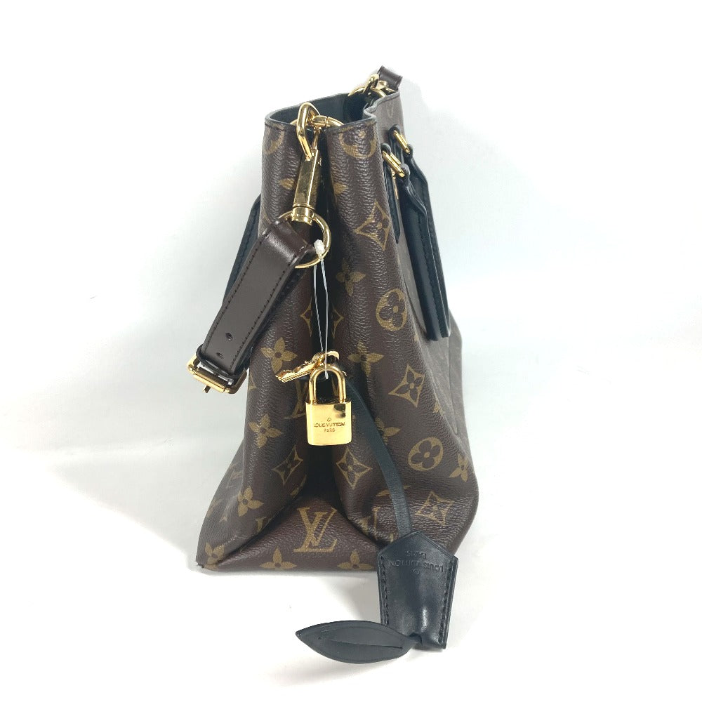 LOUIS VUITTON Handbag M43550 Monogram canvas Brown Monogram Flower tote Women Used Authentic