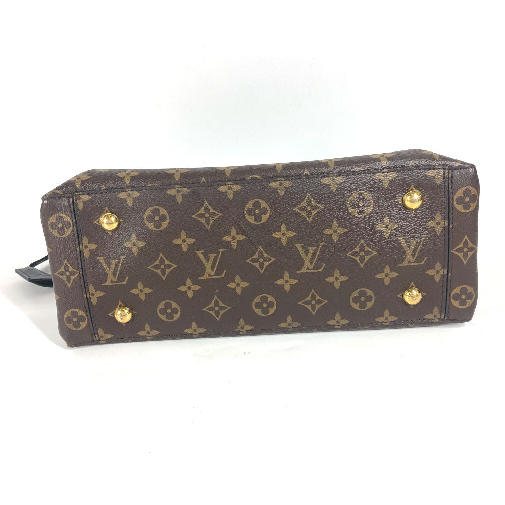 LOUIS VUITTON Handbag M43550 Monogram canvas Brown Monogram Flower tote Women Used Authentic