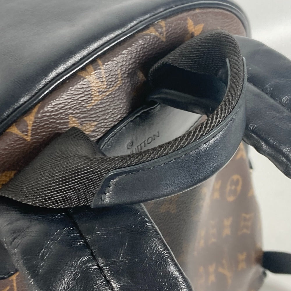 LOUIS VUITTON Backpack M45349 Monogram canvas Brown Monogram Macasa Josh mens Used Authentic