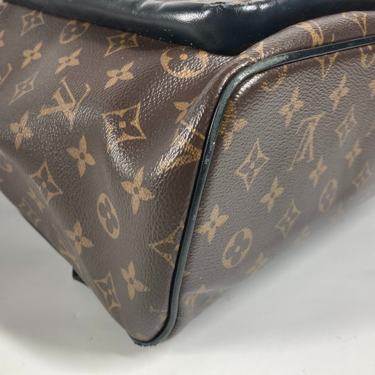 LOUIS VUITTON Backpack M45349 Monogram canvas Brown Monogram Macasa Josh mens Used Authentic