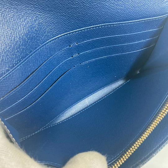 LOEWE gloves wool blue Accessories Anagram logo unisex(Unisex) Used Authentic