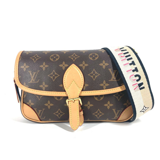 LOUIS VUITTON Shoulder Bag M45985 Monogram canvas Brown Monogram Diane NM PM Women Used Authentic
