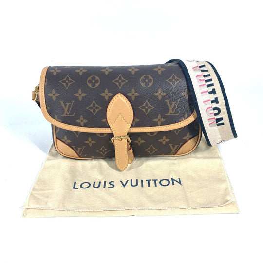 LOUIS VUITTON Shoulder Bag M45985 Monogram canvas Brown Monogram Diane NM PM Women Used Authentic