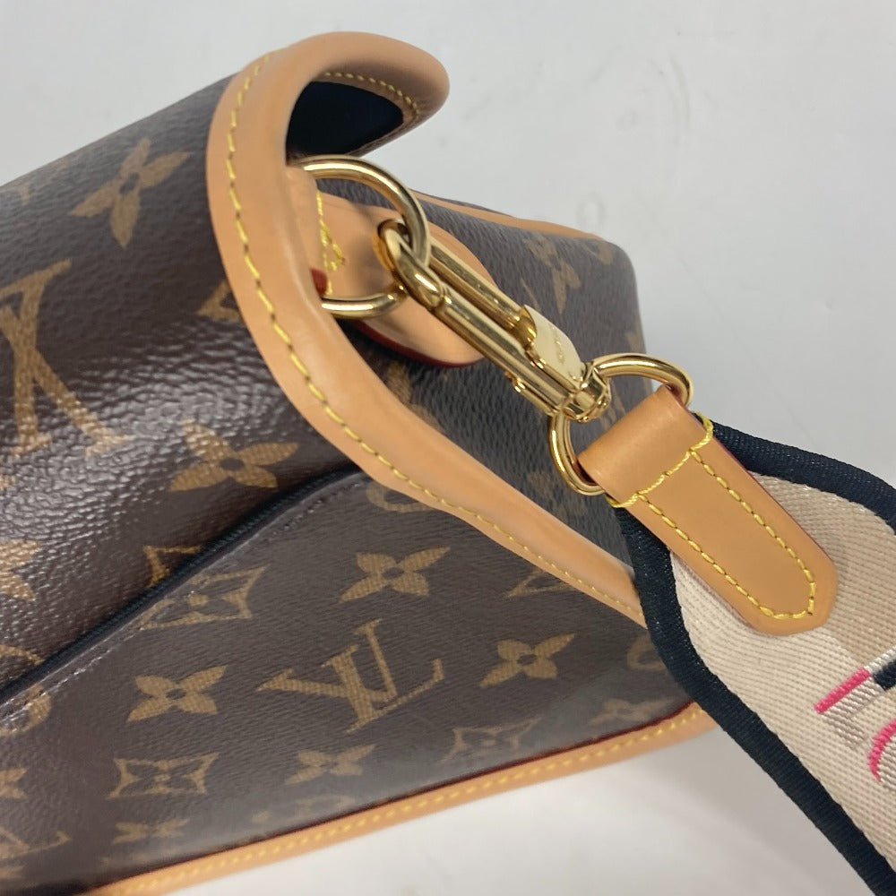 LOUIS VUITTON Shoulder Bag M45985 Monogram canvas Brown Monogram Diane NM PM Women Used Authentic