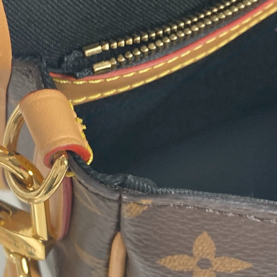 LOUIS VUITTON Shoulder Bag M45985 Monogram canvas Brown Monogram Diane NM PM Women Used Authentic