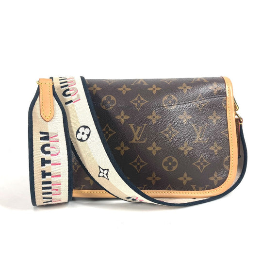LOUIS VUITTON Shoulder Bag M45985 Monogram canvas Brown Monogram Diane NM PM Women Used Authentic