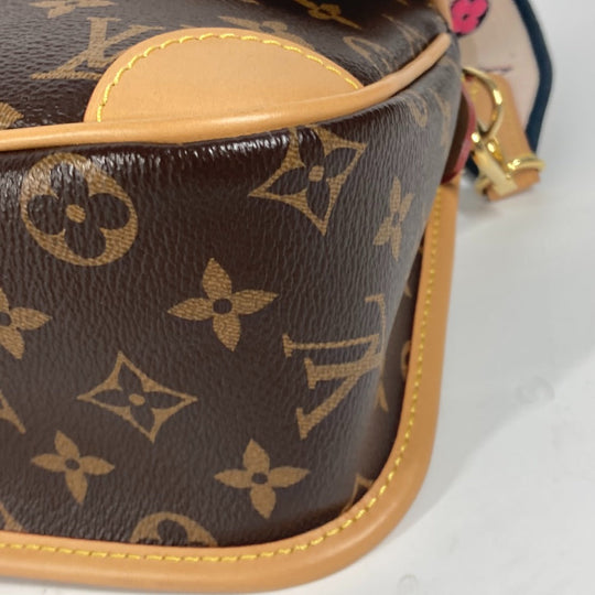 LOUIS VUITTON Shoulder Bag M45985 Monogram canvas Brown Monogram Diane NM PM Women Used Authentic