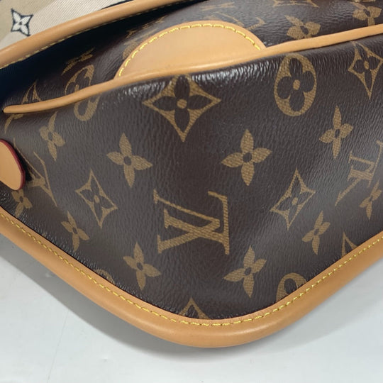 LOUIS VUITTON Shoulder Bag M45985 Monogram canvas Brown Monogram Diane NM PM Women Used Authentic