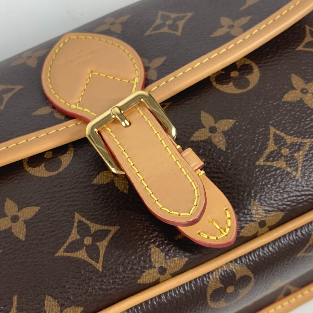LOUIS VUITTON Shoulder Bag M45985 Monogram canvas Brown Monogram Diane NM PM Women Used Authentic