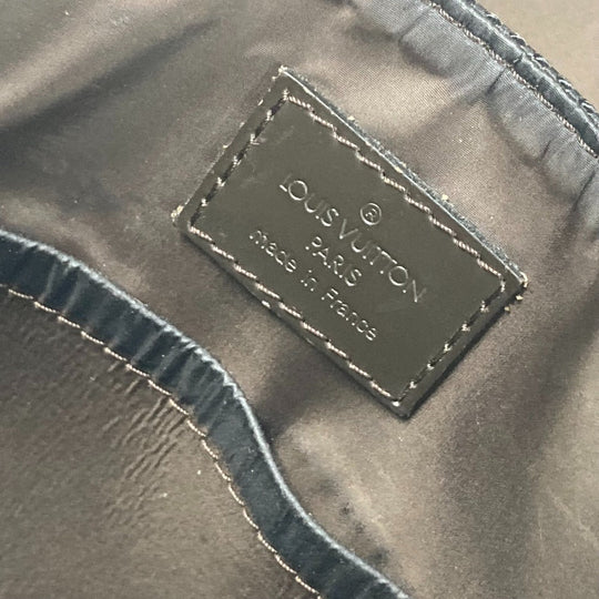 LOUIS VUITTON Shoulder Bag  M93618 Damier Jean Canvas black Damier Jean Petite message mens Used Authentic