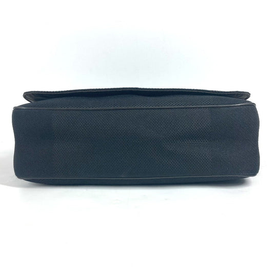 LOUIS VUITTON Shoulder Bag  M93618 Damier Jean Canvas black Damier Jean Petite message mens Used Authentic