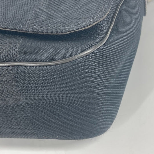 LOUIS VUITTON Shoulder Bag  M93618 Damier Jean Canvas black Damier Jean Petite message mens Used Authentic