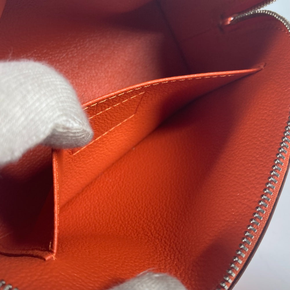 LOUIS VUITTON Cosmetics Pouch M40642 Epi Leather Orange Epi Pochette Cosmetic PM Women Used Authentic
