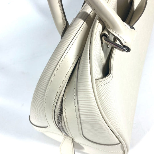 LOUIS VUITTON Handbag M5931J Epi Leather white Epi Bowling Montaigne GM Women Used Authentic