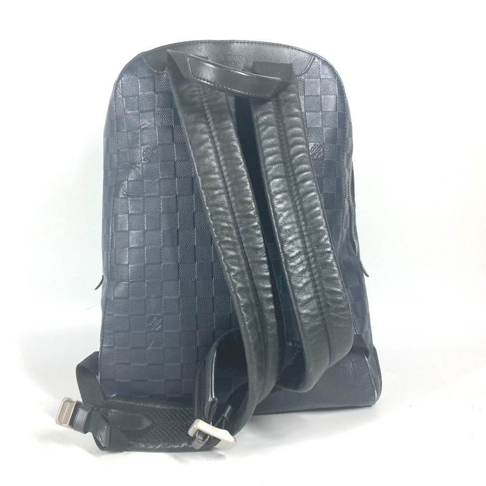 LOUIS VUITTON Backpack N40091 Damier Anfini Leather Navy Damier Anfini campus backpack unisex(Unisex) Used Authentic