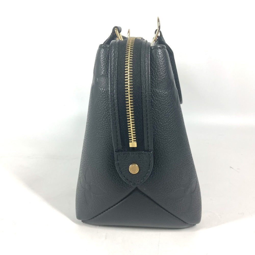 LOUIS VUITTON Handbag M58916 Monogram Ann Platt Leather black Monogram Ann Platt Petit Palais PM Women Used Authentic