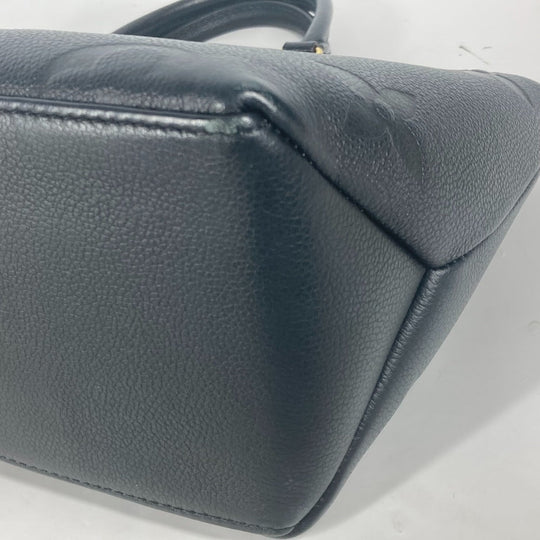 LOUIS VUITTON Handbag M58916 Monogram Ann Platt Leather black Monogram Ann Platt Petit Palais PM Women Used Authentic