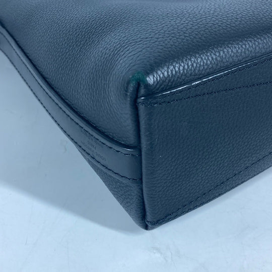 LOUIS VUITTON Business bag M59159 Leather , Grained Calf Leather black LV Aerogram Take Off Briefcase mens Used Authentic
