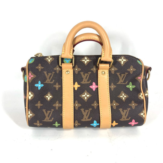 LOUIS VUITTON Shoulder Bag M24849 Canvas, Monogram Craggy Canvas Brown Monogram Craggy Keepall ・bandouliere 25