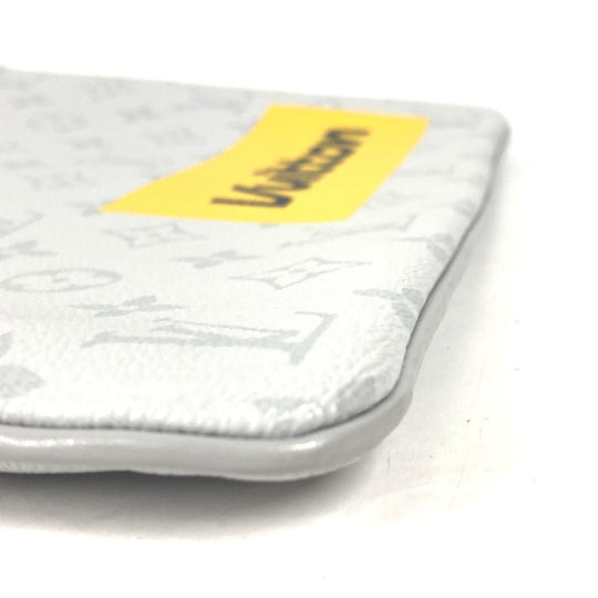 LOUIS VUITTON Clutch bag M68310 Monogram canvas white Monogram white Zipped pouch GM