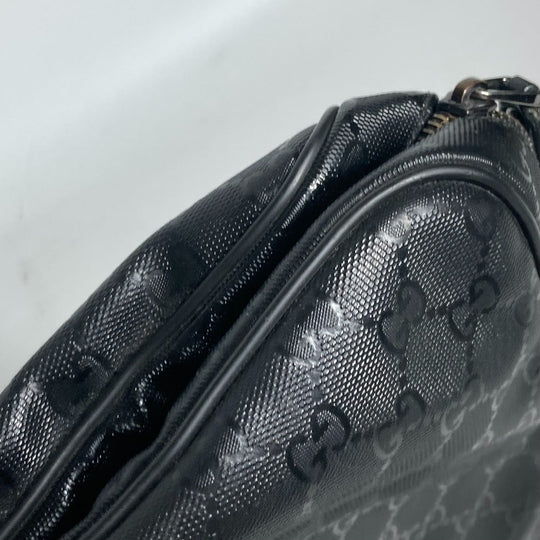 GUCCI Business bag 201480 GG implementation black GG implementation mens Used Authentic