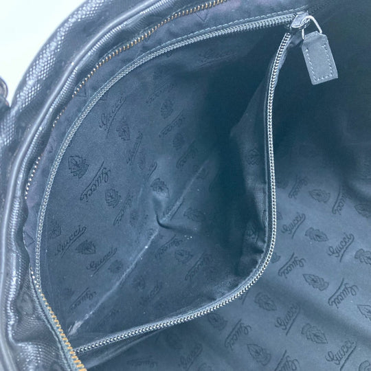 GUCCI Business bag 201480 GG implementation black GG implementation mens Used Authentic