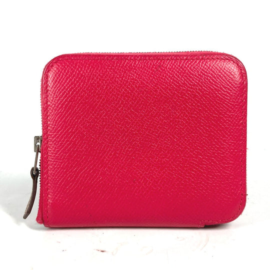 HERMES Coin case Epsom pink AzapSilk Incompact