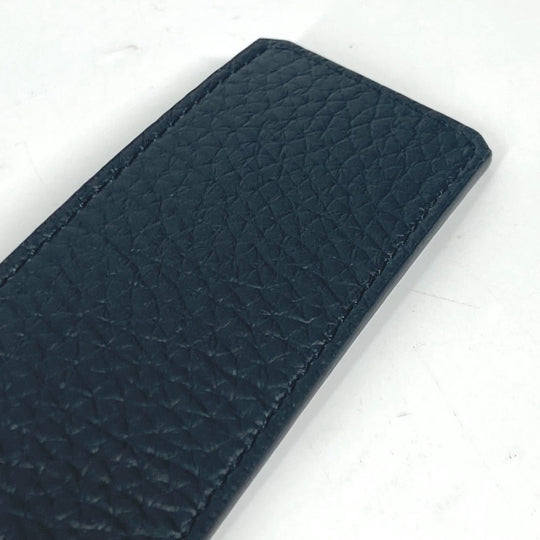 LOUIS VUITTON belt M0333U leather Black x gray Belt: LV Damier 40MM reversible mens 90 Used Authentic
