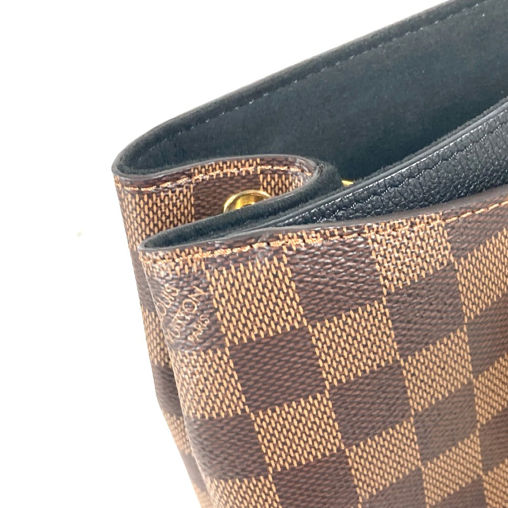 LOUIS VUITTON Shoulder Bag N40050 Damier canvas Brown Damier Riverside Women Used Authentic