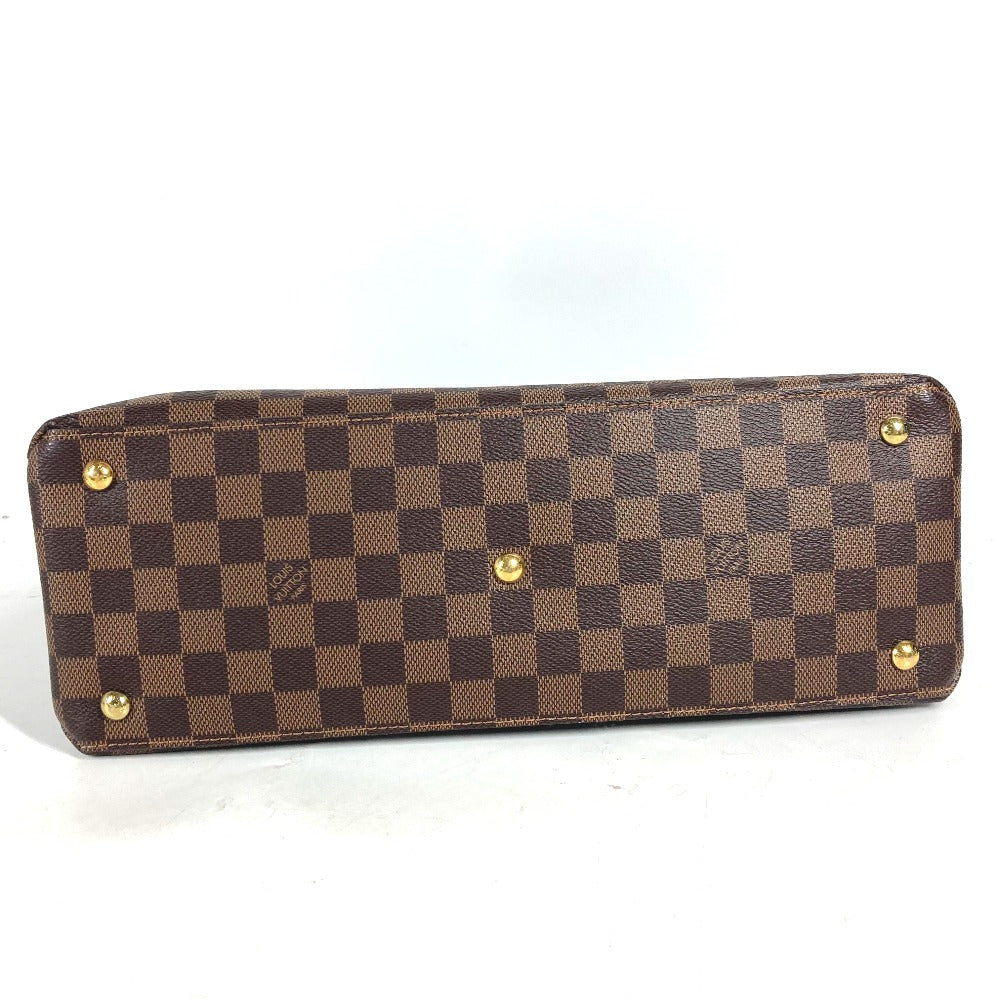 LOUIS VUITTON Shoulder Bag N40050 Damier canvas Brown Damier Riverside Women Used Authentic