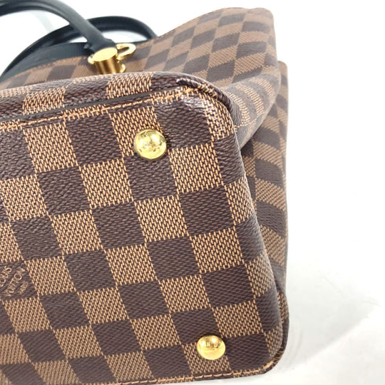 LOUIS VUITTON Shoulder Bag N40050 Damier canvas Brown Damier Riverside Women Used Authentic