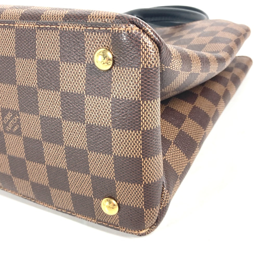 LOUIS VUITTON Shoulder Bag N40050 Damier canvas Brown Damier Riverside Women Used Authentic
