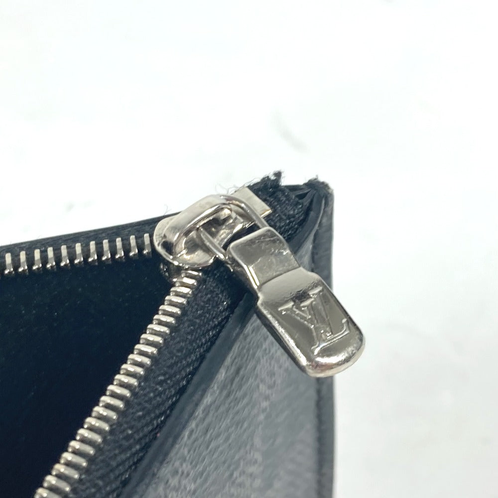LOUIS VUITTON Coin case N64038 Damier Grafitto Canvas black Damier Grafitte Coin card holder