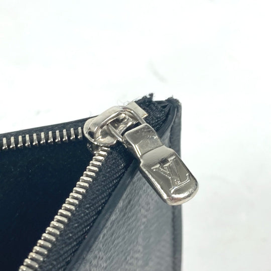 LOUIS VUITTON Coin case N64038 Damier Grafitto Canvas black Damier Grafitte Coin card holder