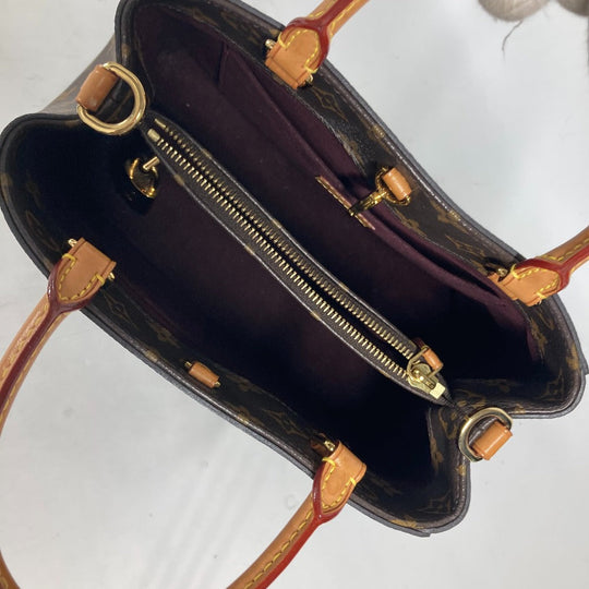 LOUIS VUITTON Handbag M41055 Monogram canvas Brown Monogram Montaigne BB