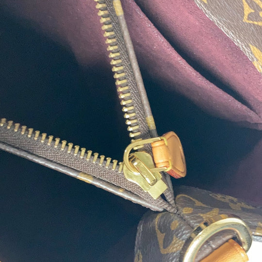 LOUIS VUITTON Handbag M41055 Monogram canvas Brown Monogram Montaigne BB