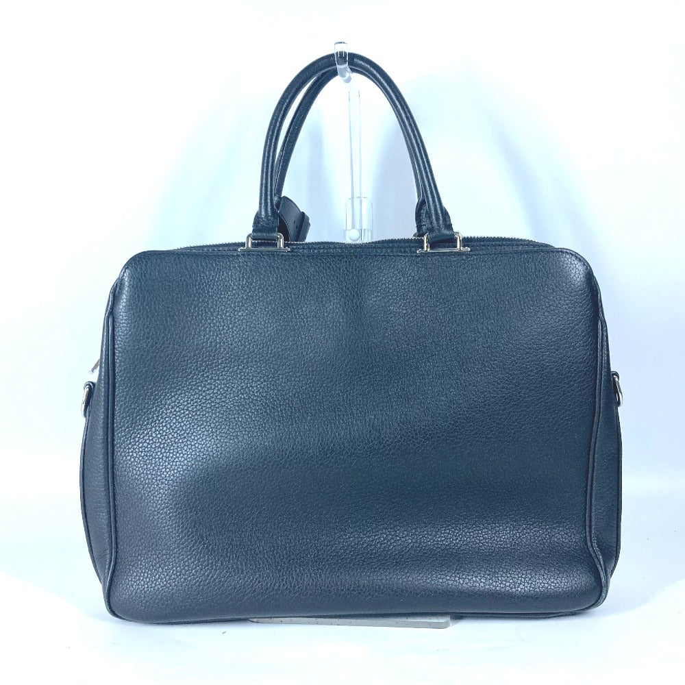LOUIS VUITTON Business bag M53488 Taurillon Clemence Leather black Armando Briefcase PM mens Used Authentic