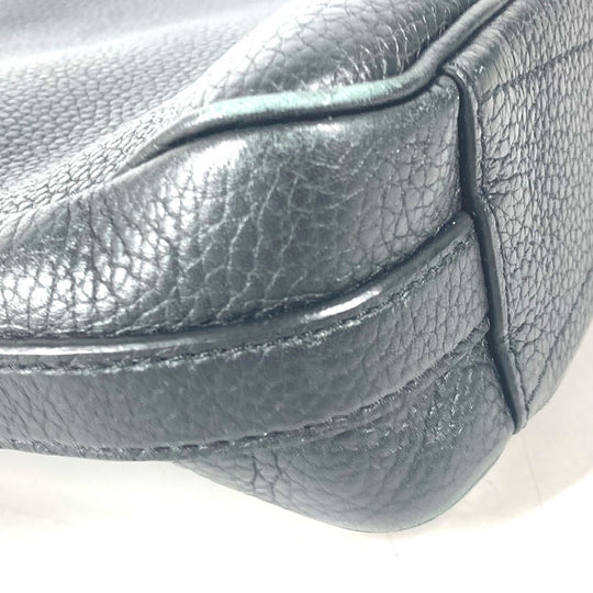LOUIS VUITTON Business bag M53488 Taurillon Clemence Leather black Armando Briefcase PM mens Used Authentic