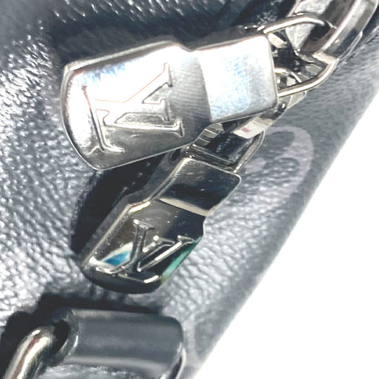 LOUIS VUITTON Business bag M44222 Monogram Eclipse Canvas black Monogram Eclipse Odise mens Used Authentic