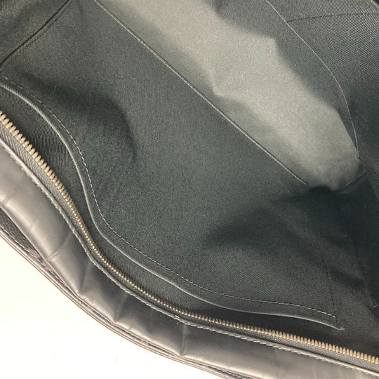 LOUIS VUITTON Business bag M44222 Monogram Eclipse Canvas black Monogram Eclipse Odise mens Used Authentic